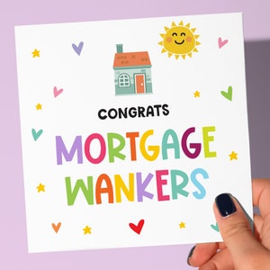 Cartão de nova casa ENGRAÇADO, cartão de felicitações de inauguração, lar doce lar, mudança de casa, casa nova, dia de mudança, casa personalizada, cartão de casa