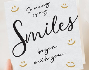 Valentines Day Card, Quote, Cute Funny Anniversary Card For Him, Love Heart Valentine Card For Boyfriend, Girlfriend