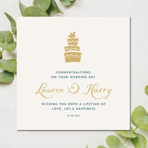 Carte de mariage, Carte de mariage personnalisée, Carte de jeune marié, Carte de mariage moderne, Carte de mariage simpliste