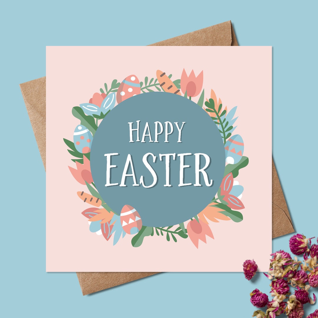 Easter Card Easter Card for Daughter Easter Card for Her Friend Easter