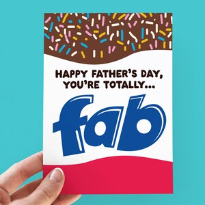 Vaderdagkaart | Grappige vaderskaart | Grappige kaart | Leuke vaderdagkaart | Vaderdagcadeau voor papa | Grappige kaart | Fantastische Lolly-kaart