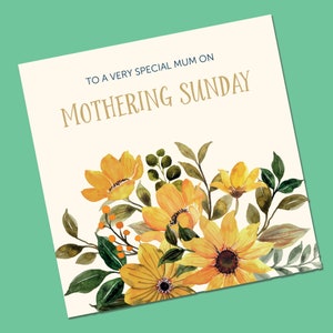 Muttertagskarte - Happy Mother's Day - Handgemachte Muttertagskarte. Muttertag Sonntag Floral. Blumen Mama, Mama, Mama, Mumie
