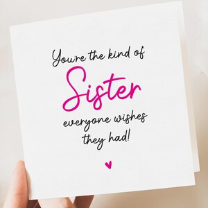 Birthday Card for Sister | Funny Birthday Card | Sister Funny Card | Fun Birthday Day Card | Birthday Day Gift Sister | Little, Big sis card