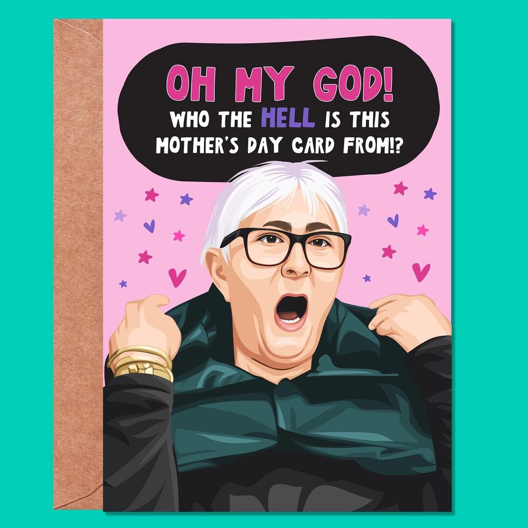 Funny Mothers Day Card | Funny Mother's Day Card, Mum Funny Card, From ...