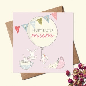 Carte de Pâques pour maman - Cartes de Pâques personnalisées pour maman - Cartes de Pâques pour elle