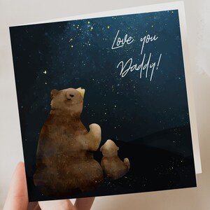 Biglietto per la festa del papà per papà / Buon primo San Valentino per mio papà / Biglietto per primo compleanno per papà / Biglietto di San Valentino per papà / Compleanno di papà