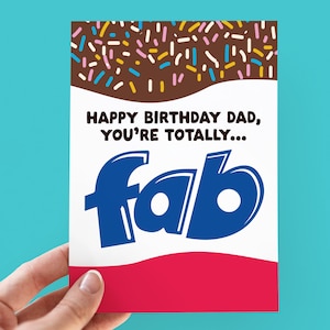 Verjaardagskaart | Grappige verjaardagskaart | Grappige kaart | Leuke verjaardagskaart | Verjaardagscadeau voor papa| Grappige kaart | Fantastische Lolly-kaart