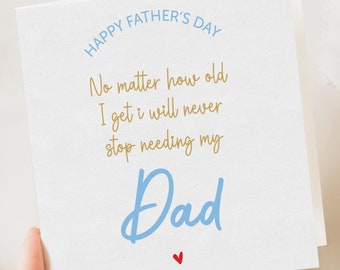 Biglietto per la festa del papà, Biglietto di compleanno per papà, Biglietto per la festa del papà, Biglietto semplice per la festa del papà, Regalo per la festa del papà, Festa del papà da parte di figlia o figlio