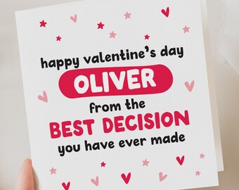 Funny Valentine's card, For Boyfriend, girlfriend Funny Valentine card, Wife, Husband, Fiance, Funny Valentine card for him, her