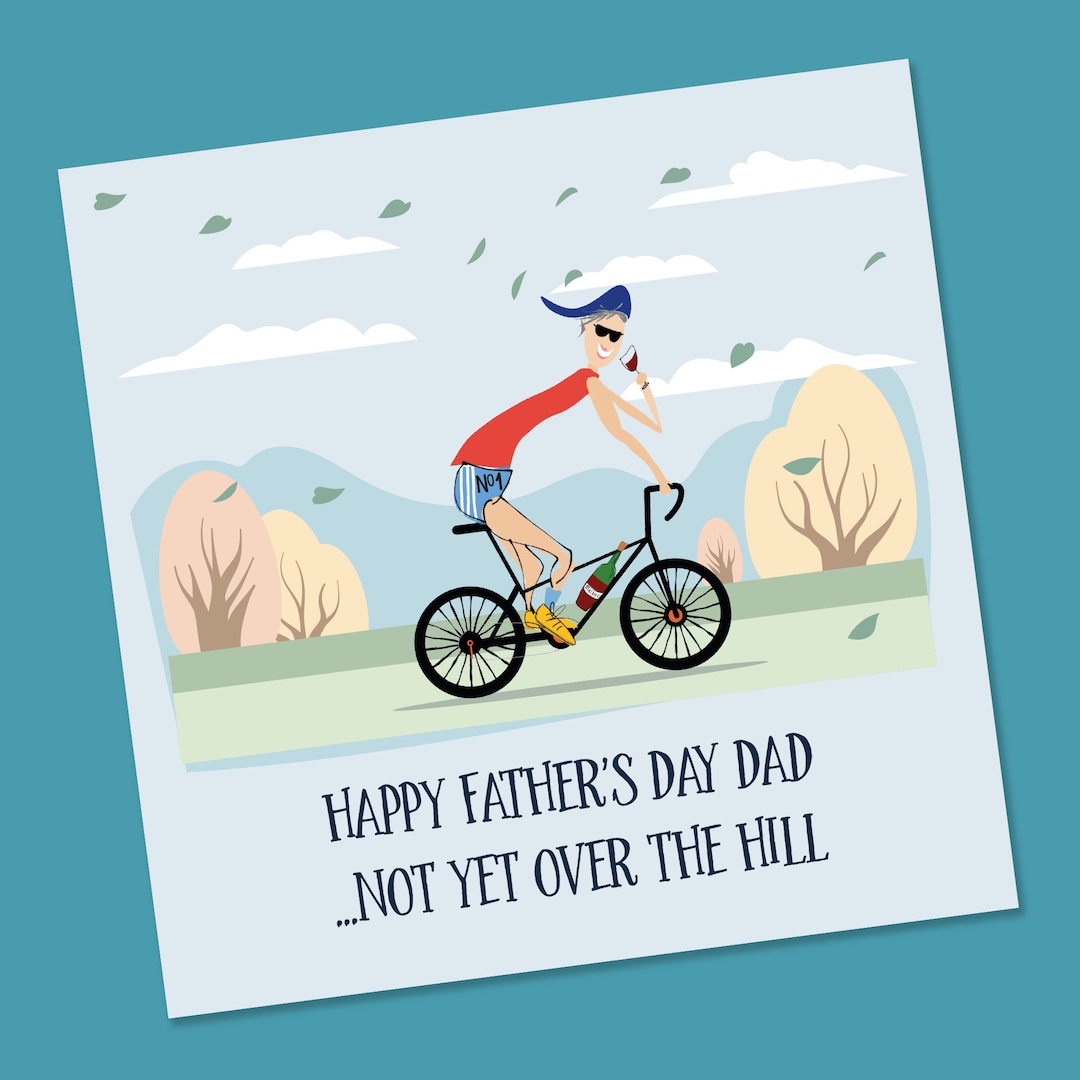 Custom, Enjoy The Ride Card, Motorcycle Card, Father's Day Card - View #6