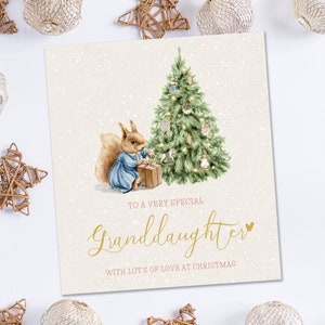Tarjeta de Navidad para Niñas, Tarjeta de Navidad Personalizada para Hija, Tarjeta de Navidad para Hijas, Tarjeta de Navidad para Sobrina, Tarjeta de Navidad para Nietas
