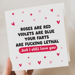 Carte de Saint-Valentin drôle pour petit ami, petite amie Carte de Saint-Valentin drôle, femme, mari, fiancé, carte de Saint-Valentin drôle pour lui, carte de pet