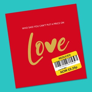 Carte de Saint-Valentin drôle pour petit ami, petite amie Carte de Saint-Valentin drôle, femme, mari, fiancé, carte de Saint-Valentin drôle pour lui, carte de bonne affaire