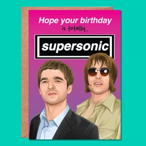 Cartão de aniversário engraçado, Cartões de aniversário, Cartão engraçado, Cartões de aniversário para ele, para ela, Cartão de aniversário, Música, supersônico