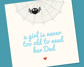Tarjeta del Día del Padre / Tarjeta Divertida / Tarjeta del Día del Padre / Regalo del Día del Padre / Tarjeta del Día del Padre / Tarjeta del Día del Padre de parte de su hija