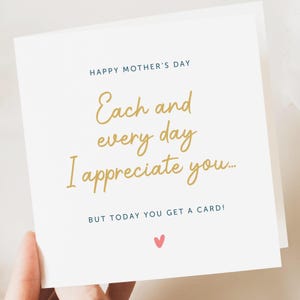 Cartão de Dia das Mães | Cartão Engraçado de Dia das Mães | Cartão Engraçado de Mãe | Cartão de Dia das Mães | Presente de Dia das Mães | Cartão Engraçado para ela | Cartão de agradecimento
