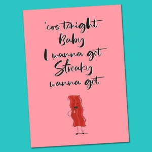 Carte drôle de Saint-Valentin, Pour petit ami, petite amie Carte drôle de Saint-Valentin, Femme, Mari, Fiancé, Carte drôle de Saint-Valentin pour lui, Carte striée
