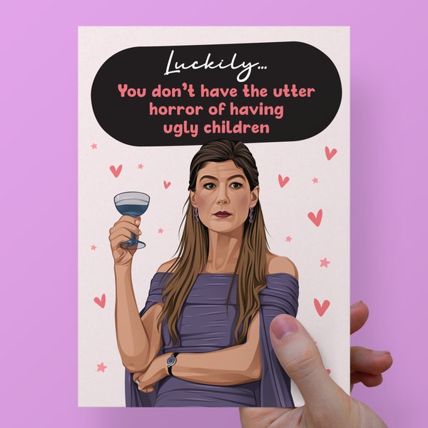 Mum Funny Card Birthday | Funny Mothers Day Card | Saltburn Mother's Day Card | Mothers Day Day Card | Mother's Day Gift | Funny Card her