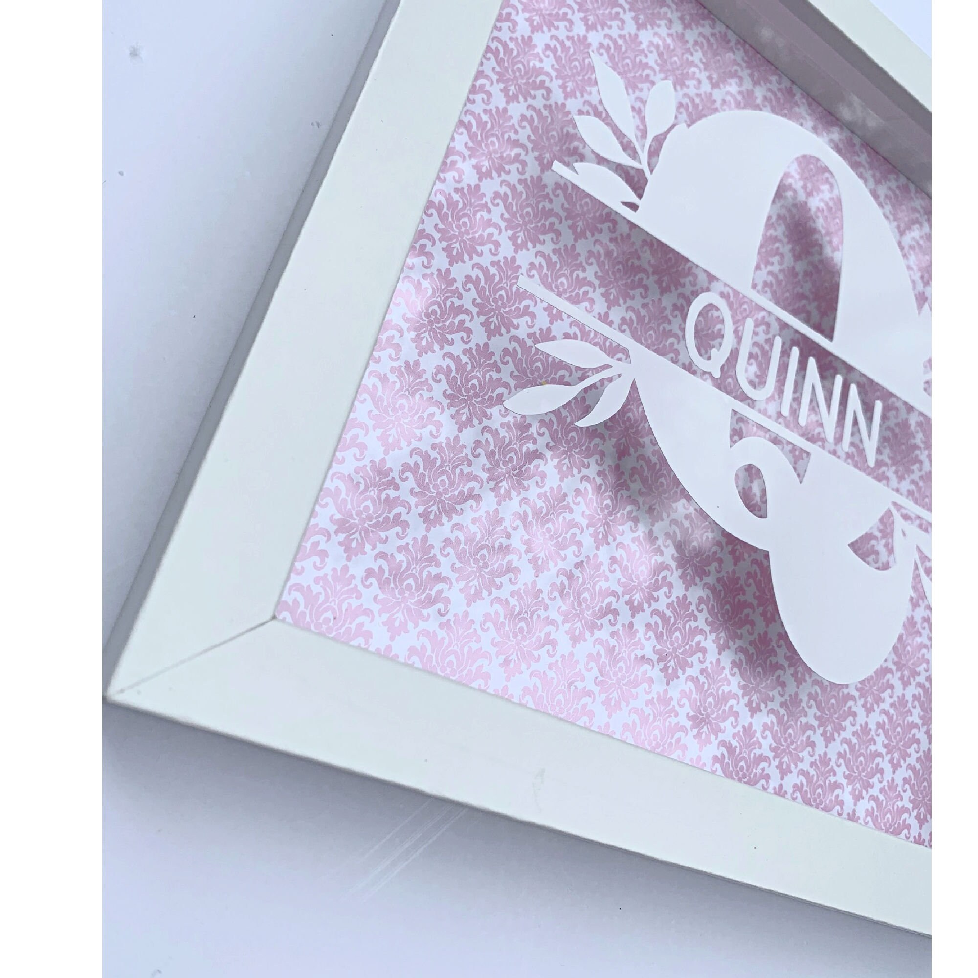 Personalized New Baby Shadow Box Custom Newborn Gift | Etsy