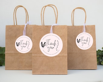 Farm Fresh Egg Carton Label – Thank You Homestead Sticker (Digital Download)