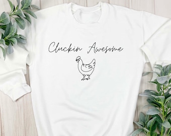 Funny Chicken SVG PNG Clipart | Farm Animal Shirt Design (Digital Download)
