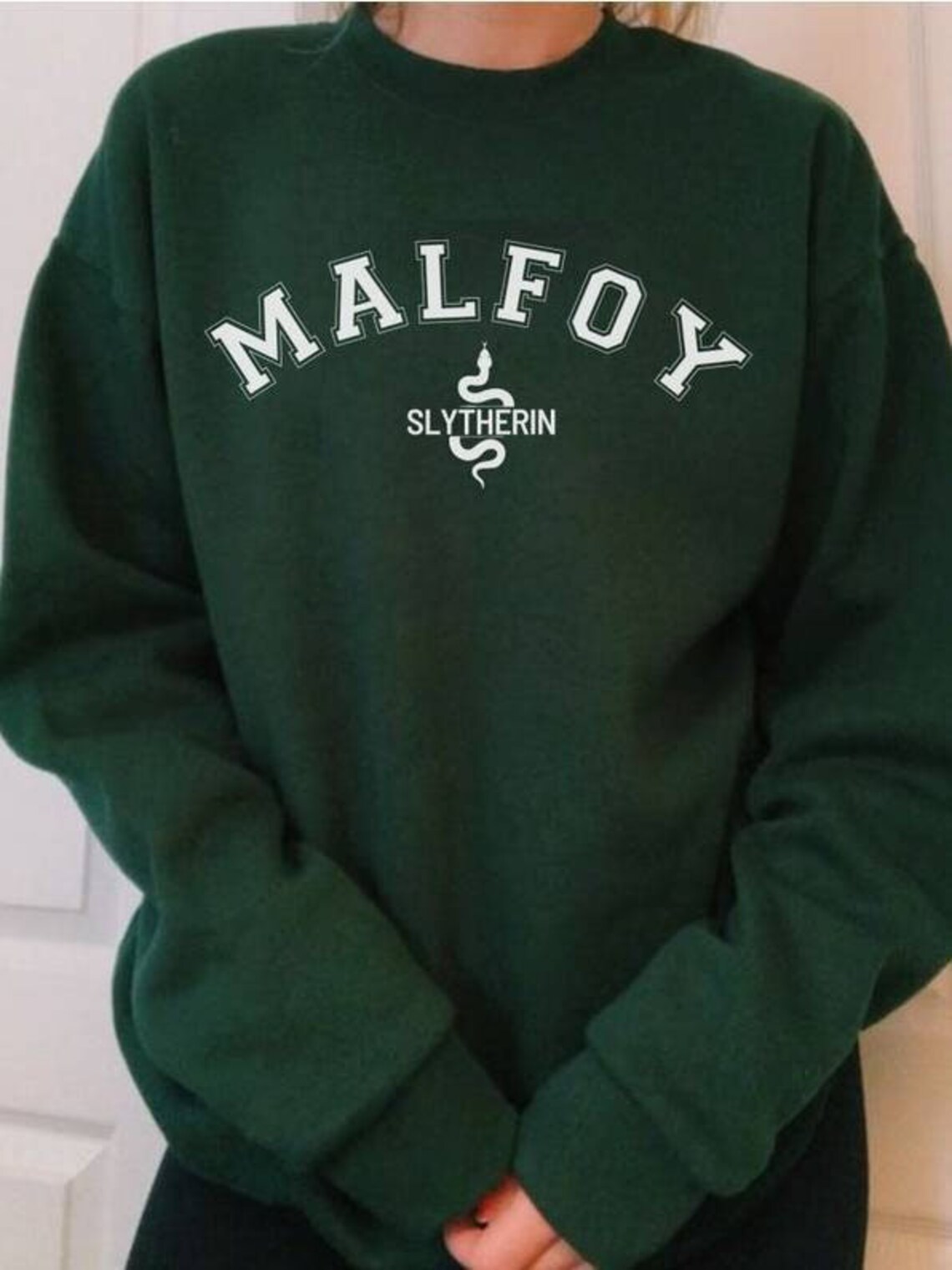 draco malfoy in a sweatshirt