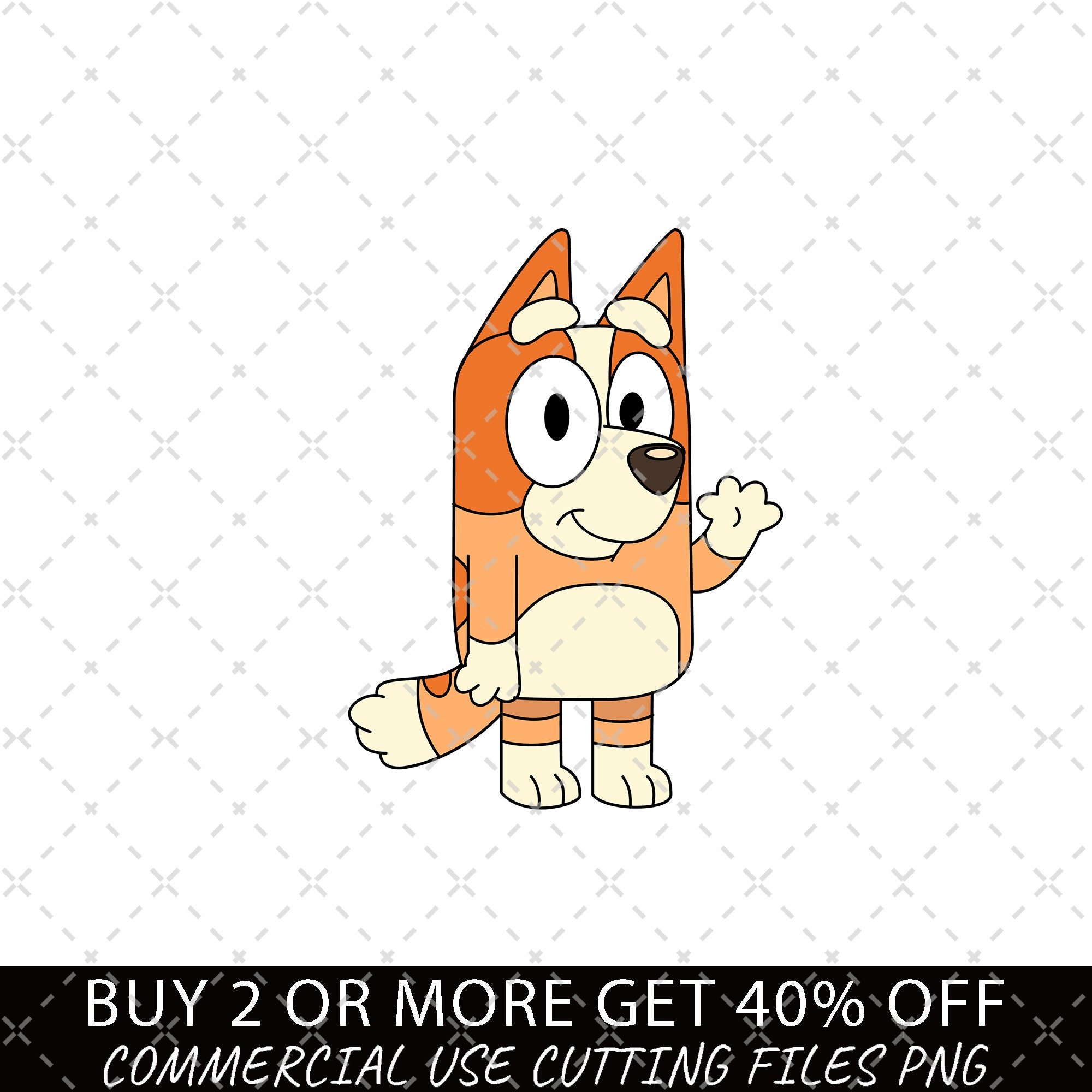 Bingo Png Files Only Bluey Png Bluey Family Png Bluey and Bingo Png Cut