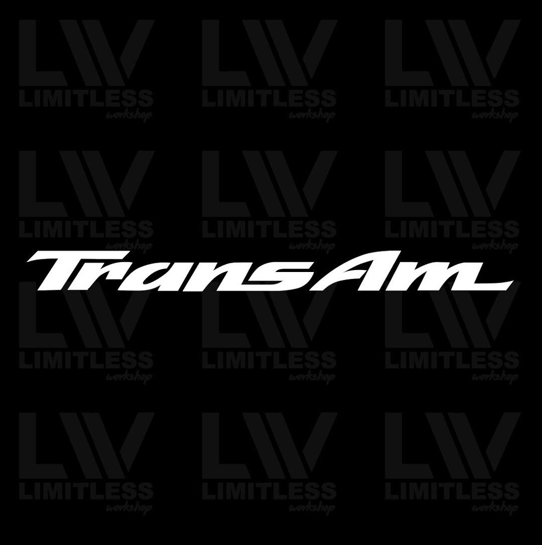 Trans Am SVG Design File 