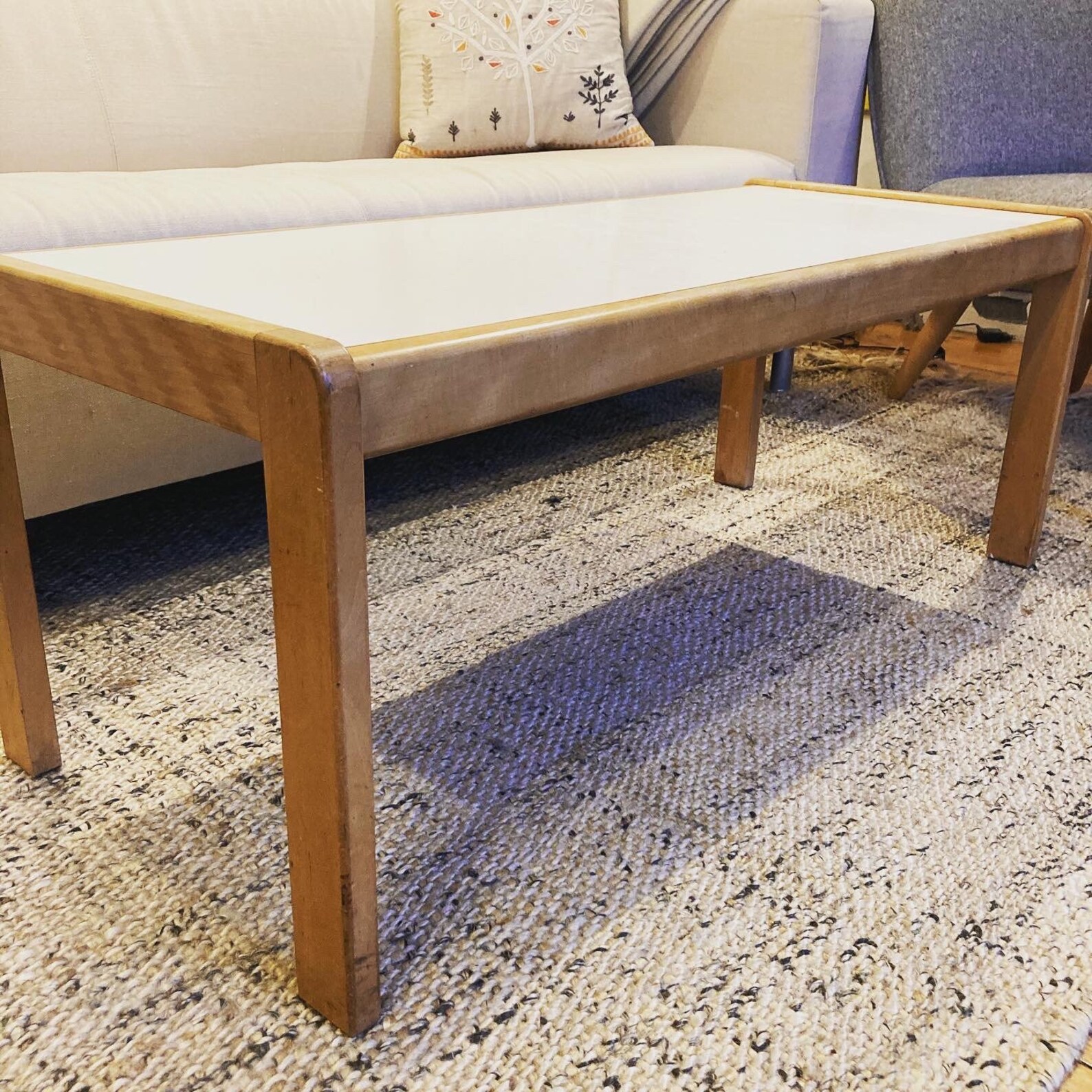 Retro/ Scandi Style Nest of Tables/coffee table/ wood and Etsy