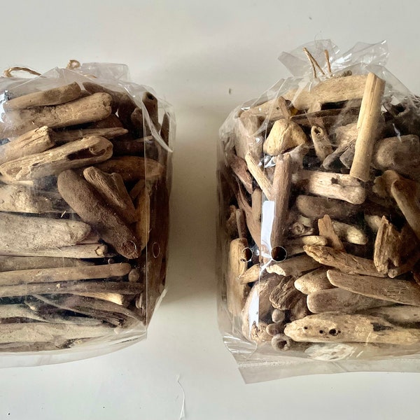 Bulk Driftwood Pieces 400g in Bag