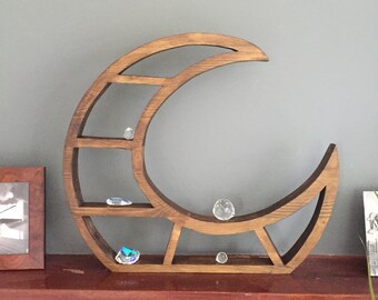 crecent moon shelf crecent moon shelf