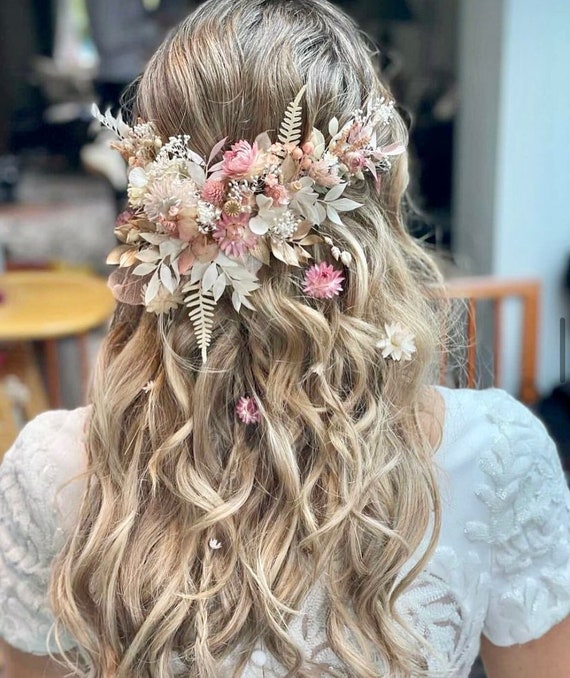 Wedding hair decoration flower deals