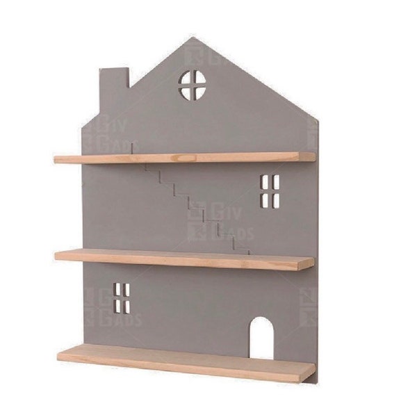 House Shaped Shelf Etsy