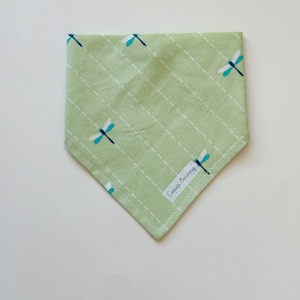 Dragon Fly Pet Bandana, Dog Scarf, Pet Accessories, CopepSewing