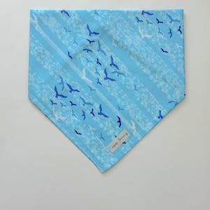 Bandana para mascotas de gaviotas, bufanda para perros, accesorios para mascotas, CopepSewing
