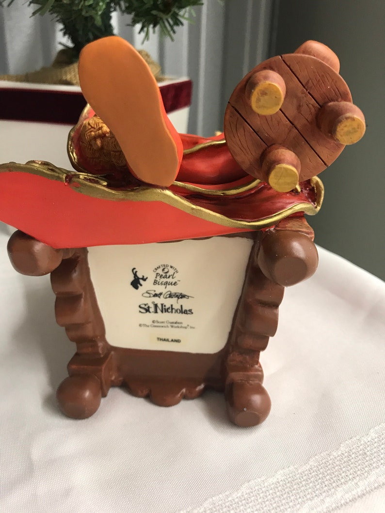 Scott Gustafson Scott Gustafsen St Nicolas And His Elves Greenwich Workshop Collection Figurine Limited Nicholas St Collectibles Art Collectibles Thewellnessshed Co Nz