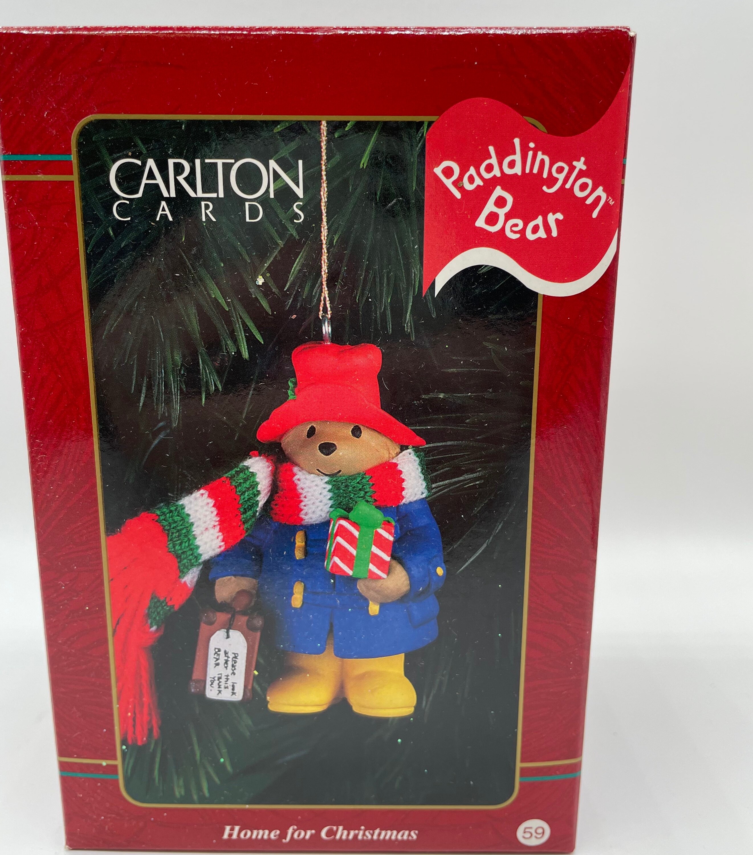 Paddington bear christmas ornament Clearance