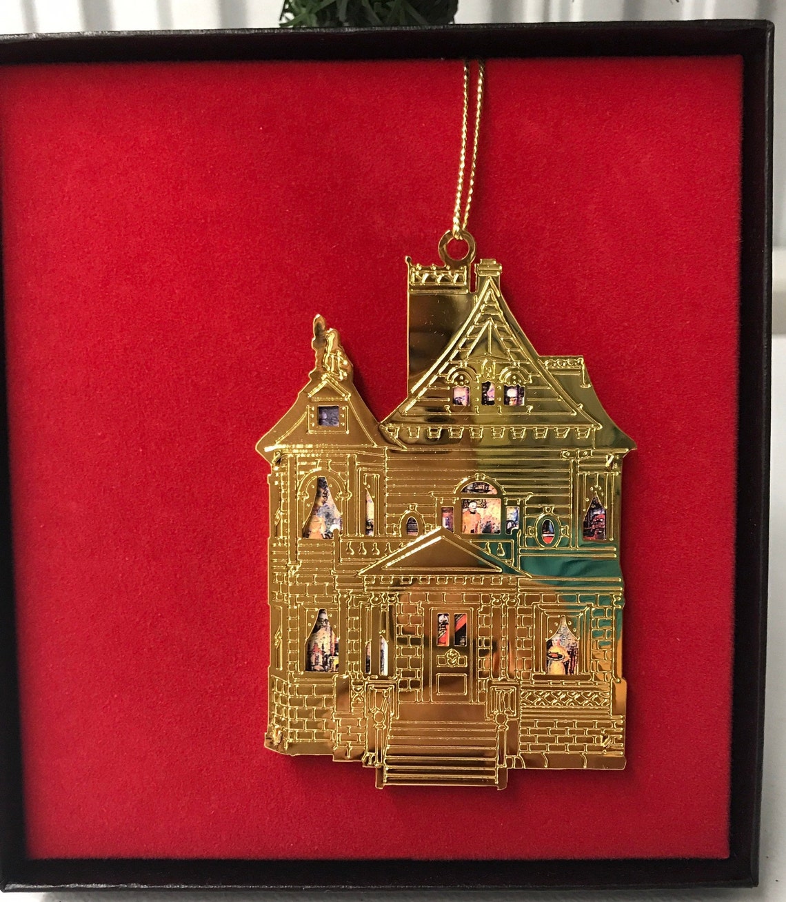 First Doll House Christmas Ornament 1991 Washington Dollhouse Etsy