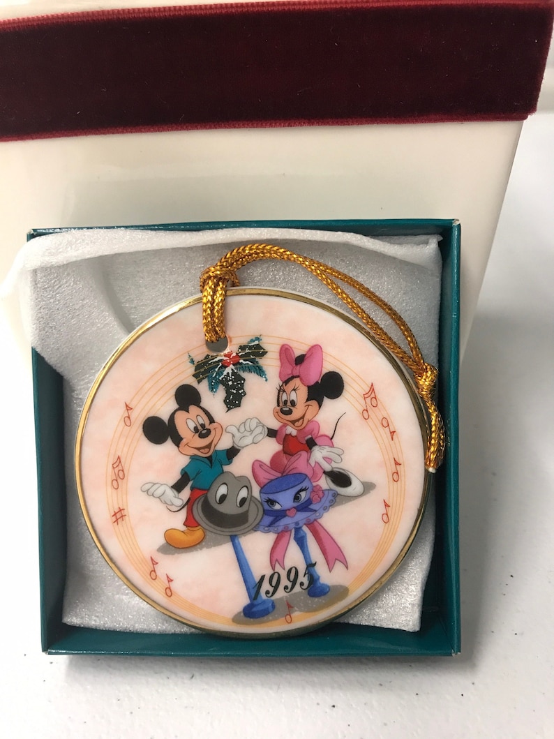 Limited to 25,000 1995 Mickey and Minnie Disney/'s Christmas Collection Walt Disney Theme Parks and Resorts