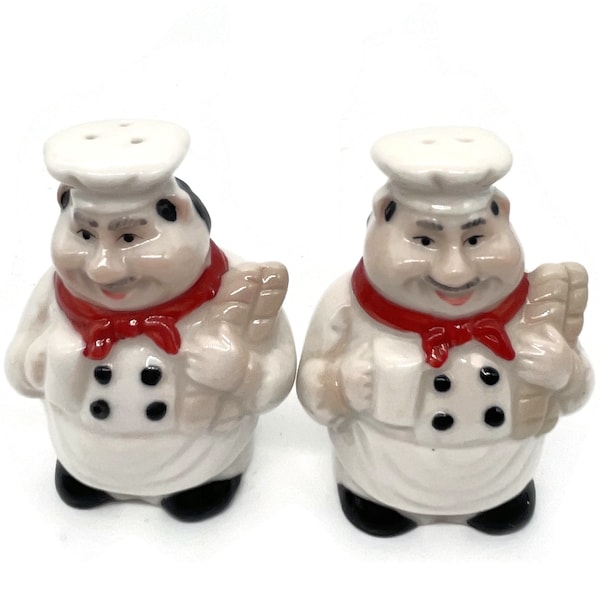 Salt and Pepper Shakers Ceramic Etsy