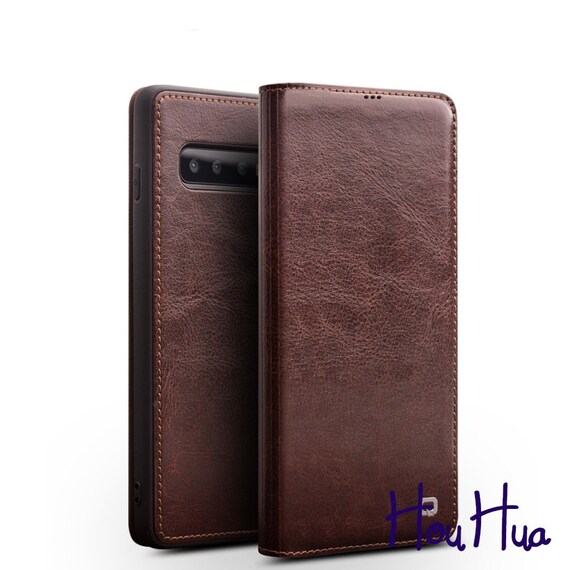 Stylish Cover Compatible with Samsung Galaxy S10e Brown Leather Flip Case Wallet for Samsung Galaxy S10e Stylish Cover Compatible with Samsung Galaxy S10e Brown Leather Flip Case Wallet for Samsung Galaxy S10e