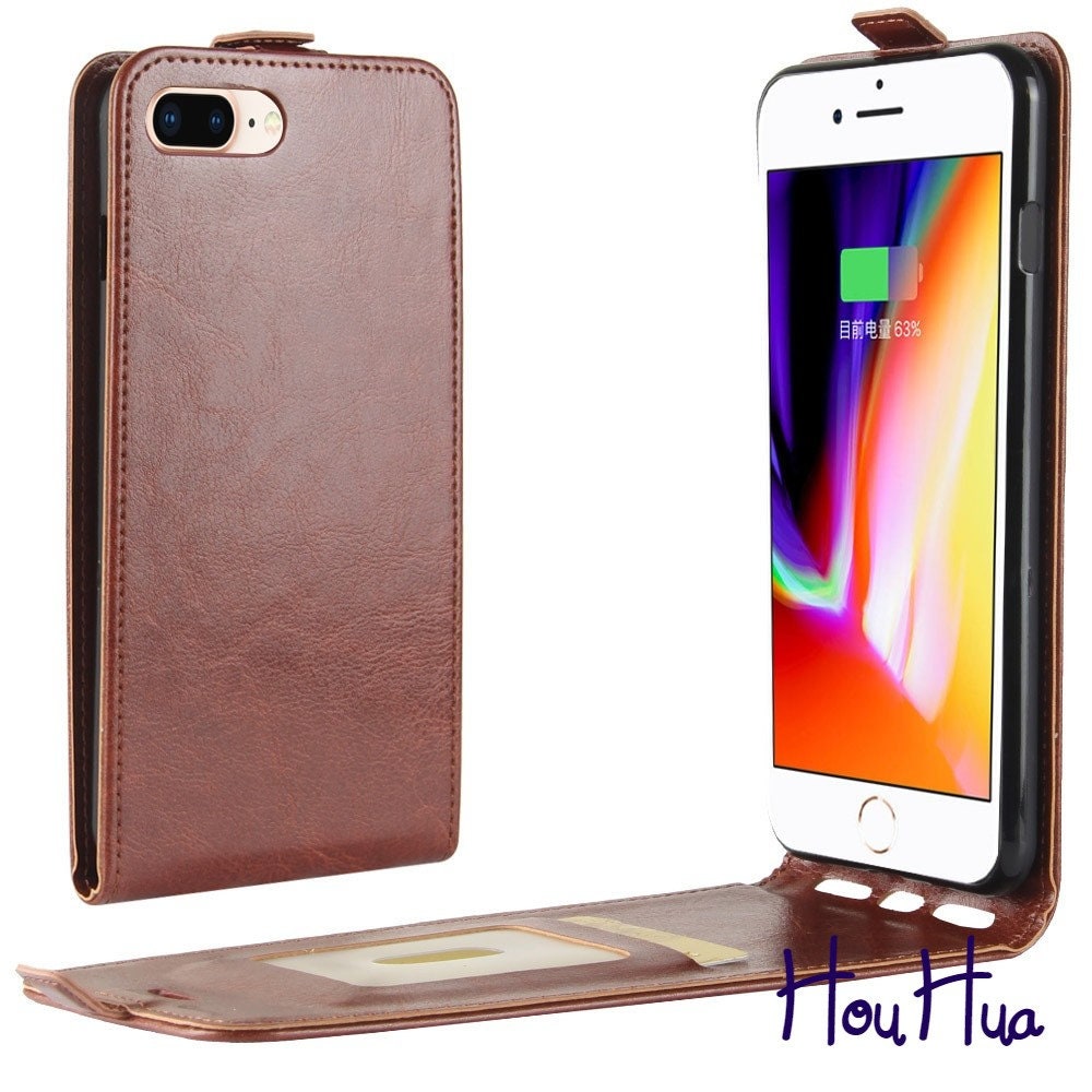 Leather Vertical Flip Case For iPhone 12 Mini 11 Pro Xs Max XR Etsy