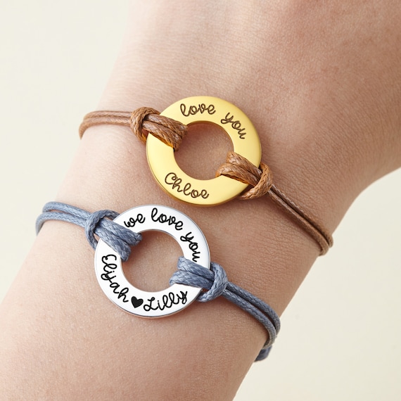 Personalized mothers bracelet deals