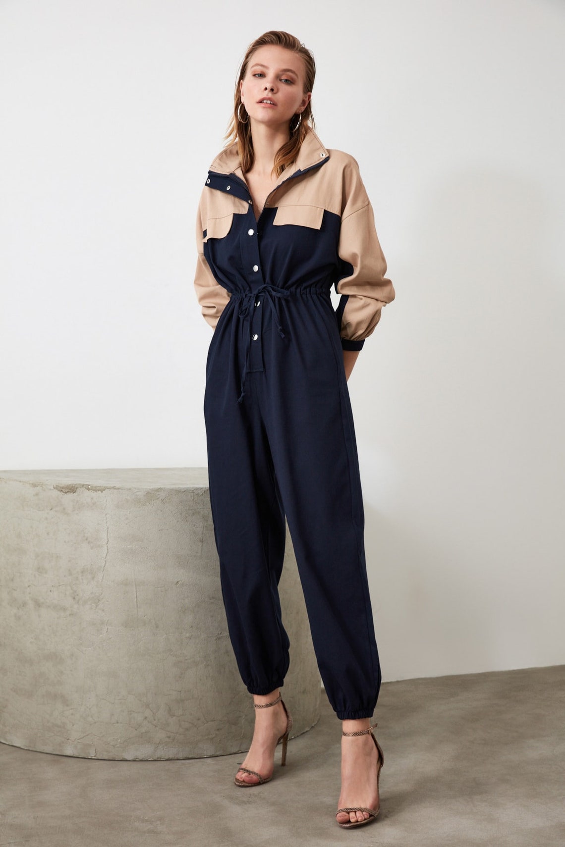 Cotton Winter Jumpsuit Long Sleeves Jumpsuit Women Etsy