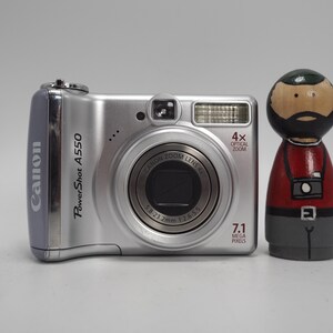 PowerShot A550 de Canon // y2k // cámara compacta // ¡cámara digital! // 7,1 megapíxeles