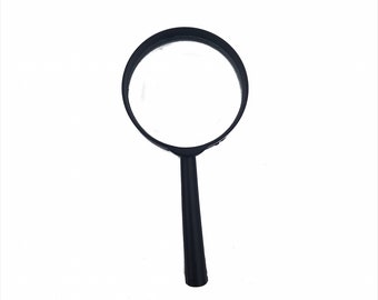 EXTR ANT 3X Metal Frame Handheld Magnifying Glass Optical Glass Lens Wood Handle Magnifier for Reading EXTR ANT 3X Metal Frame Handheld Magnifying Glass Optical Glass Lens Wood Handle Magnifier for Reading