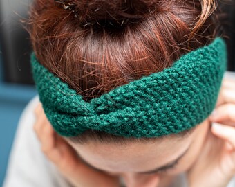 fascia per capelli lana