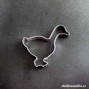 Koekjes uitsteker - gans, peperkoek, koekje roestvrij staal