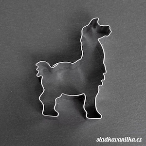 Cookie cutter - lama, gingerbread, biscuit stainless steel