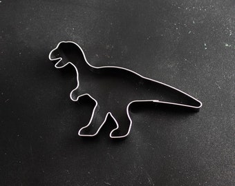 Koekjesvorm: tyrannosaurus, dino, peperkoek, koekje roestvrij staal